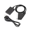 1080P HDMI-Compatible to SCART Video Upscale Converter Adapter Compatible with The HD TV DVD Compatible with The Sky Box STB Plug and Play DC Cable view 1