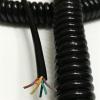 AYAUPGVQVC 6-core 8-core Automotive Spiral Cable, Electrostatic Spiral Cable, Twisted Bare Copper Wire, Spiral Cable for CNC Machine Tools Wire and Cable(Stretch 3.75m,6core 0.2mm2) view 3