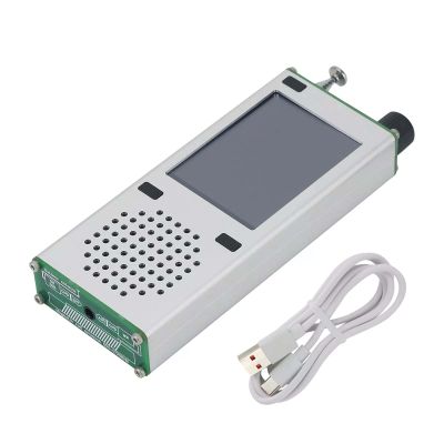 Aluminum Alloy Full Band Radio Receiver Portable Radio Shortwave AM FM Radio 2.4 inch TFT Screen