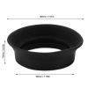 Pack of 2 Foldable Soft Rubber Scope Eye Impact, Suitable for 28 to 32 Mm Microscope, Monocular and Binocular Eyepiece Cover view 2