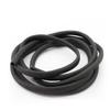 Cable SleeveCable Tidy Sleeve Braided Fiberglass Sleeve 600 Deg.C High Temperature Glass Fiber Tube Fiberglass Sleeving, Length 5 Meters Insulation Braid Sleeving,(Black,8mm) view 1