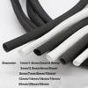 Cable SleeveCable Tidy Sleeve Braided Fiberglass Sleeve 600 Deg.C High Temperature Glass Fiber Tube Fiberglass Sleeving, Length 5 Meters Insulation Braid Sleeving,(Black,8mm) view 2