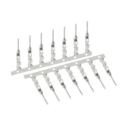 BHUPWZE 1000PCS 2.54mm Male Pin Reed/Jumper Wire 2.54 / Languette Connector Terminal Pins Crimp
