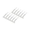 BHUPWZE 1000PCS 2.54mm Male Pin Reed/Jumper Wire 2.54 / Languette Connector Terminal Pins Crimp view 4