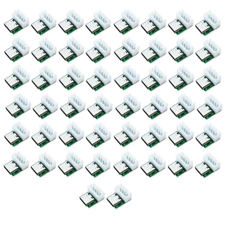 50PCS 2.54mm TypeC Female Adapter Test Board USB3.1 16P Female Adapter Current Power Adapter Board Connector with XH-2.54 pin