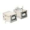 BHUPWZE 10Pcs Square USB Socket USB B Type Female 90 Degree PCB Welding Parent Connector Compatible Printer Data view 2
