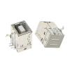 BHUPWZE 10Pcs Square USB Socket USB B Type Female 90 Degree PCB Welding Parent Connector Compatible Printer Data view 3