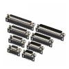 BHUPWZE 5PCS DR9 DR15 DR25 DR37 Hole/Pin Female/Male Right Angle Welded D-Sub Connector RS232 Serial Port Adapter DB9 9/15/25/37 Pin(Female DR 37Pin) view 2