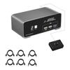 HDMI KVM Switch for 2 Computers 2 HDMI Monitors 4K@60Hz USB 3.0 with Remote view 1