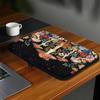 15.6 17inch Laptop Protective Sleeve,Mushrooms Flowers Print Laptop Sleeve for Women,Traveling Carrying Computer Sleeve Bag with Zippered Pocket,Laptop Case,Black view 4