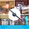 Advertise 40cm 3D Projector Light Hologram Projector Led Holographic Fan Logo Advertising Light Remote Player view 3