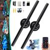 Advertise 16.5 Inch 3D Hologram,led Fan Projector,3D Hologram Fan with Remote WiFi for Shop,bar(2 Set) view 1