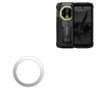 BoxWave Smart Gadget Compatible with Ulefone Armor Mini 20 - MagnetoSafe Ring, Add Magnet Functionality Adhesive Alloy - Metallic Silver view 1