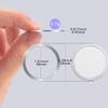 BoxWave Smart Gadget Compatible with Ulefone Armor Mini 20 - MagnetoSafe Ring, Add Magnet Functionality Adhesive Alloy - Metallic Silver view 4