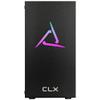 CLX Sphynx Micro Tower Black, Tempered Glass, Full Size Window, no PSU, MATX view 3