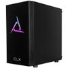 CLX Sphynx Micro Tower Black, Tempered Glass, Full Size Window, no PSU, MATX view 4