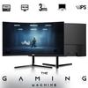 Dell Optiplex Tiny Mini Desktop PC, Intel Core i5, 16GB RAM, 1TB SSD with Dual 32 inch Curved Monitor, AI Enabled RGB Keyboard Mouse, RGB Soundbar and Webcam Windows 11 Pro (Renewed) view 4