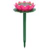 Buddha Player Pink Lotus Style Solar Ground Zombie Scripture Rainproof Sing Machine for Chanting Buddhists view 1