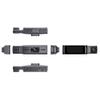 3 Cameras Dash Cam Parking Monitoring Clear Car Rearview Mirror Car Video Recording Camcorder Connectivity Triple Channel System Dual Cam Seamless Loop Collision Detection view 1
