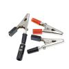 BHUPWZE 10PCS 4MM Banana Plug Insulated Crocodile Clip Plastic Handle Cable Lead Test Charging Clamp Metal Crocodile Clamp Length 50mm(10PCS Red Plug) view 3