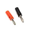 BHUPWZE 10PCS 4MM Banana Plug Insulated Crocodile Clip Plastic Handle Cable Lead Test Charging Clamp Metal Crocodile Clamp Length 50mm(10PCS Red Plug) view 4