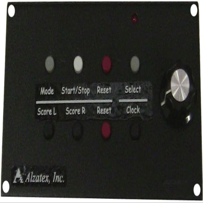 Alzatex Remote Control w/ 8 Keys and Knob, Flush Mount