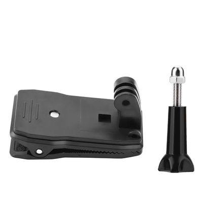Drone Accessories Flymile Backpack Clip for 13 12 11 for Action 5 Pro Sports Camera 360 Rotary Adjustable for Backpack Strap Mount Clamp Holder