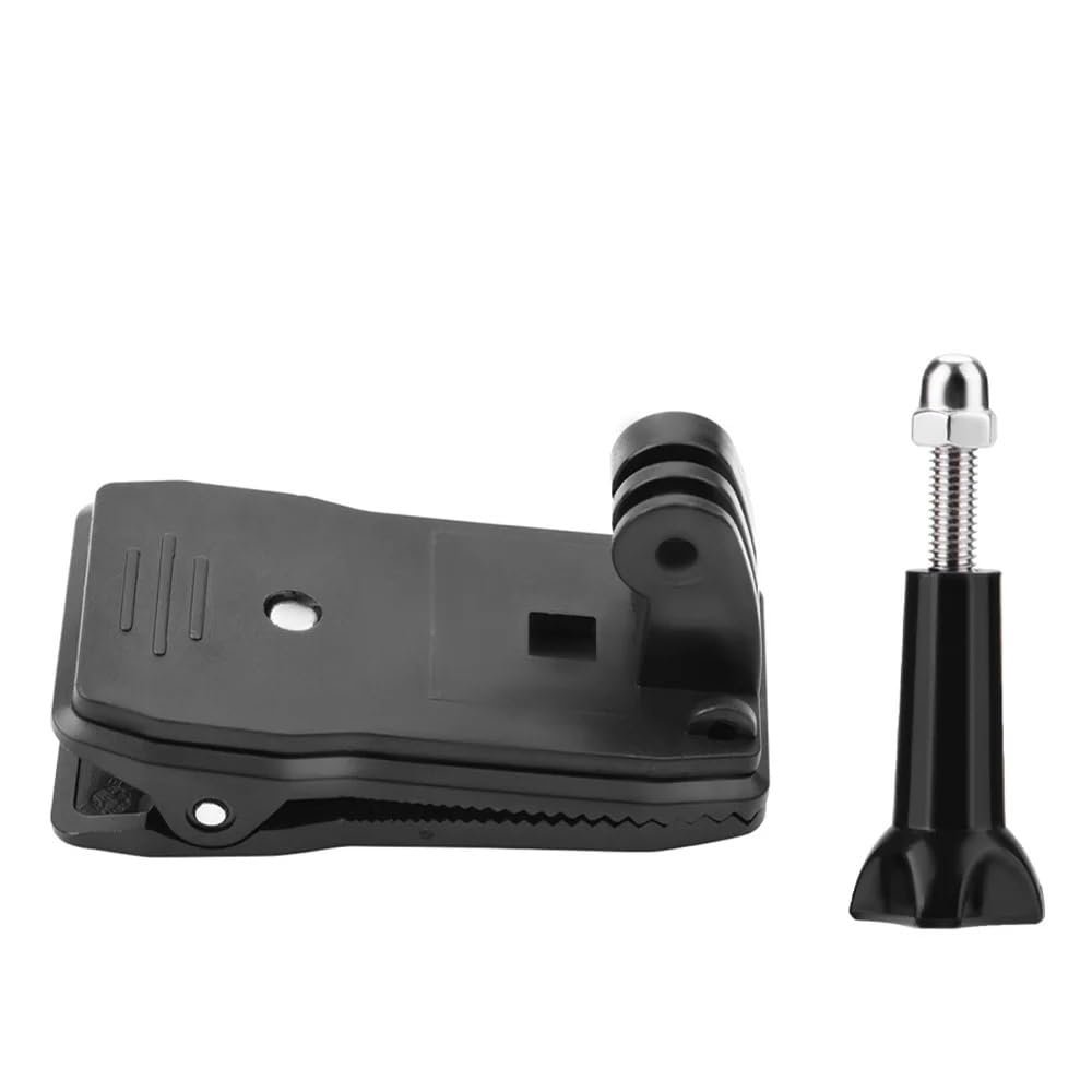 Drone Accessories Flymile Backpack Clip for 13 12 11 for Action 5 Pro Sports Camera 360 Rotary Adjustable for Backpack Strap Mount Clamp Holder