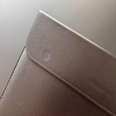 Adeway Surface Pro 11 Sleeve Case, Premium Leather Protective Cover, Black