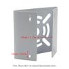 BE-TOOL Universal Iron Wall Mounting Bracket with 2 Adjustable Stainless Steel Loops, Multi-Hole Design for Pole Mounting view 3