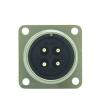 1 Set 4 Pin Standard Aviation Plug MS3108A-14S-2S/P MS3102A Elbow Connector MS5015 Series MS3108A-14S-2P(Silver) view 1