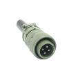1 Set 4 Pin Standard Aviation Plug MS3108A-14S-2S/P MS3102A Elbow Connector MS5015 Series MS3108A-14S-2P(Auburn) view 1