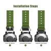 20 22 26mm Elastic Woven Nylon Loop Strap fit For Garmin Fenix 7X 6X 5X 7S 6S 5S Pro 7 6 5 Plus 3HR 945 Epix Gen 2 Enduro Watch Band view 2