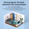 Xingbaichen 5.3 Home Stereo Bluetooth Receiver, Bluetooth to RCA/AUX Adapter, RCA Audio Adapter with NFC Function, Support USB Drive and TF Card Music Playback, Use on Old Speaker Devices. view 4