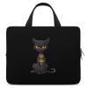 Ankh And Hieroglyphics - Egyptian Cat Laptop Case Laptop Bag Laptop Sleeve Water Resistant Computer Case Laptop Carrying Case 15inch view 1