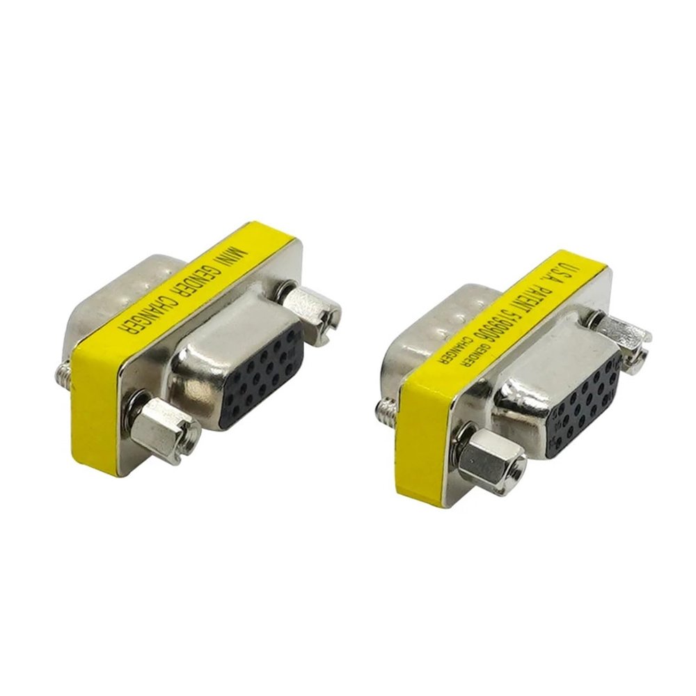 lowmountainswere DB Series D-SUB DB9 DB15 DB25 9/15/25 Pin Male/Female to Male/Female RS232 Port Connector M-F M-M F-F Gender Changer Adapter(DB9 Male to Female)