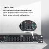 XURUIUS 15-Band Audio Equalizer,2-Channel Stereo Graphic Equalizer,with High Mid Low Frequency Adjustment,Clear Sound Quality,for Home Audio view 3