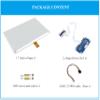 7.5inch e-Paper HAT Compatible with Raspberry Pi 5/4B/3B+/Zero/Zero W/Zero 2W/Pico/Pico W/Pico 2/Pico 2W/Jetson Nano, 800480 Resolution SPI Interface, 7.5inch E-Ink Display HAT Black White Two-Color view 2