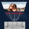 REDEXI Projector Screen 72in Projection Screen, Portable Movie Screen 30" 40" 50" 60", HD Projection Screen for Home Theater, Office, Classroom, Meeting, Presentation(40in-16:9) view 2