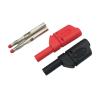 100Pcs Copper Seal Insulated Protection 4mm Banana Male Test Cable Leads 5 Color(20Pcs Each Color) view 1
