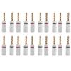 100pcs Banana Gold Plated Copper 4mm Banana Connector Male Speaker Black&red(No Brand) view 1