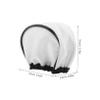 BRIGHTFUFU Lightweight Flashlight Cover Mini Soft Diffuser Cap for Natural Light Effect view 2