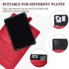 Case Compatible for Daylight DC-1 10.5-Inch eReader Case 360 Degree Rotation Multi-Viewing Angels PU Leather Stand Folio Cover Red view 4
