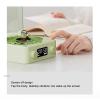 Bluetooth Record Player wiith Stereo Speakers and Water Ripple Light, Record Player with Display Screen, CD Player for Entertainment and Home Decoration (Green) view 2
