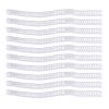 9.5mm Plastic Spiral Binding Coils 48 Teeth 75 Sheet Capacity, for A4 Paper 360 Degree Page Rotation Function (White) view 1