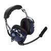 24dB Noise Reduction, Dual Plug Aviation Headset, Windproof Microphone, GA Pilot Headset, Wide Compatibility, Clear Voice and Communication, Adjustable Headband for Pilots view 4