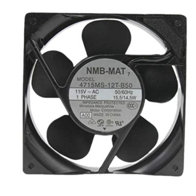 4715MS-12T-B50 12CM 115V 15.5/14.5W 12038 120X120X38MM Cooling Fan