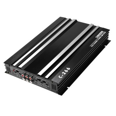 HKINBAS Car Power Amplifier High Power 4 Channel Aluminum Alloy Car Audio Amplifier Black for Car Audio