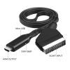 HDMI-Compatibel to SCART Cable SCART-HDMI-Compatible Output Video Converter Adapter Compatible with The HDTV DVD Compatible with The Sky Box STB(SCART-HDMI) view 4
