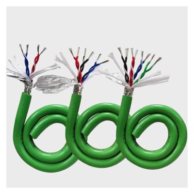 Communication Equipment 8 10 12 14 core Twisted Shielded Wire Servo Encoder Cable Luminum Foil Shielding Braided 485 Meshsignal Control Power Cable Wire and Cable(16 core 0.2mm2)